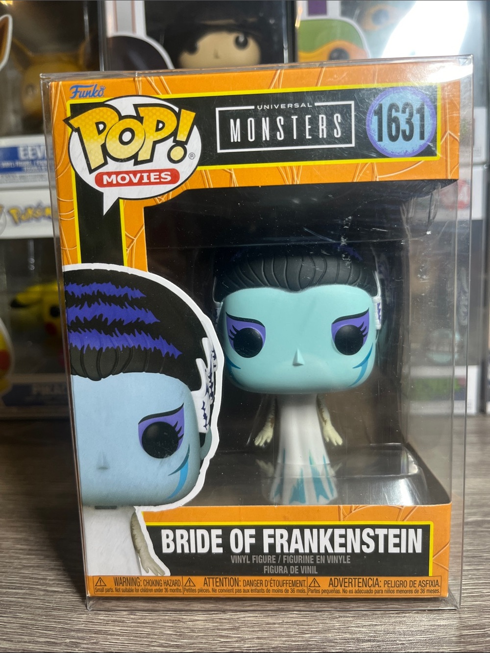 Funko Pop! Movies Bride of Frankenstein Vinyl Figure - Blue, Black, Purple